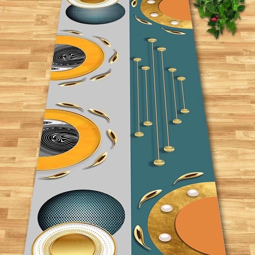 Скандинавский коридор, длинный ковер для гостиной, нескользящий ковер для лестницы, прихожей, прохода в отеле, свадебный домашний коврик для входа