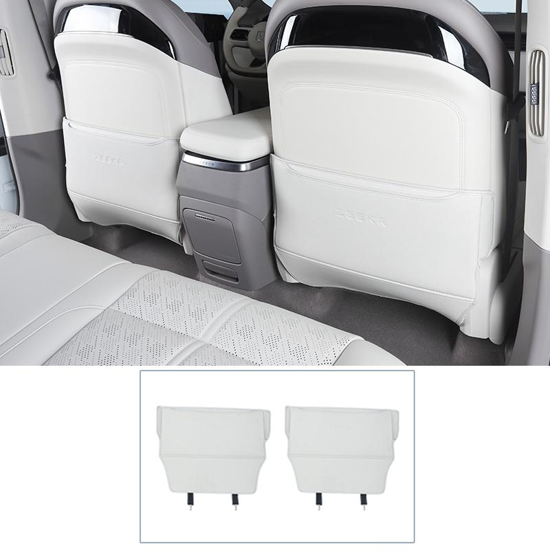 For ZEEKR 7X 2025 Anti-kick Pad Rear Seat Scratch Pads and Backrest Anti-dirt Protection Pads Automobile Modification Supplies
