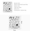 kads Nail Stamp Template Fashion 085 Simple Figure Painting Nail Art Stencil Manicure Stamping Printing Tool for Nail Beauty