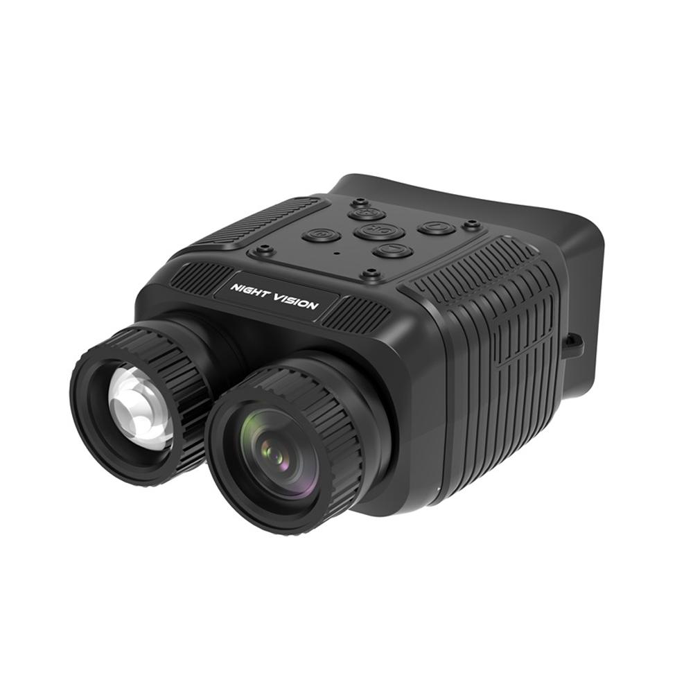 Портативный мини-300 м инфракрасный бинокль ночного видения 1080p уличный телескоп 8-кратный зум цифровой 10-кратный оптический объектив для охоты, кемпинга
