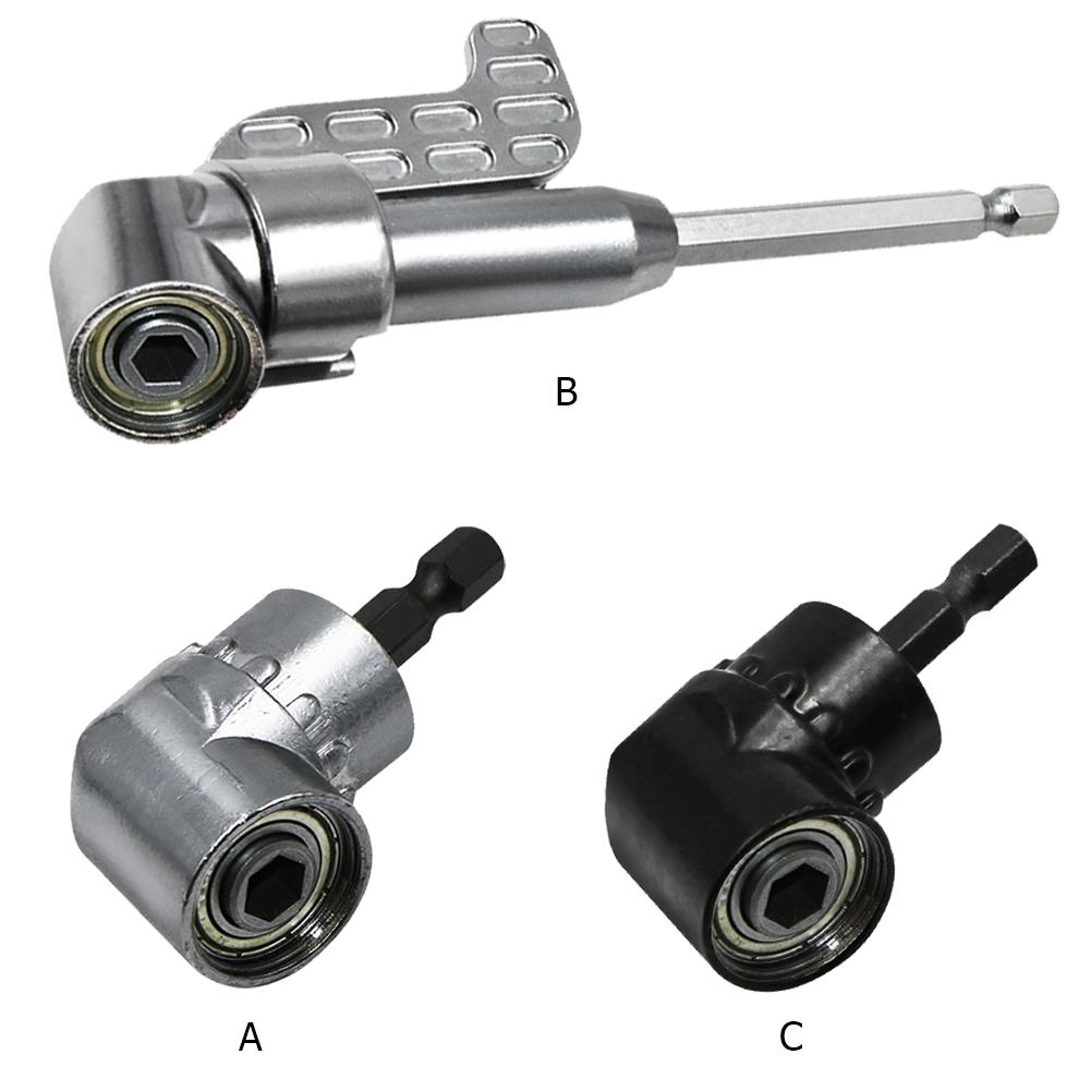 Угловая отвертка 105 градусов, сменный держатель для угловой отвертки, адаптер, детали для ручных инструментов, мощная дрель, отвертка, инструмент