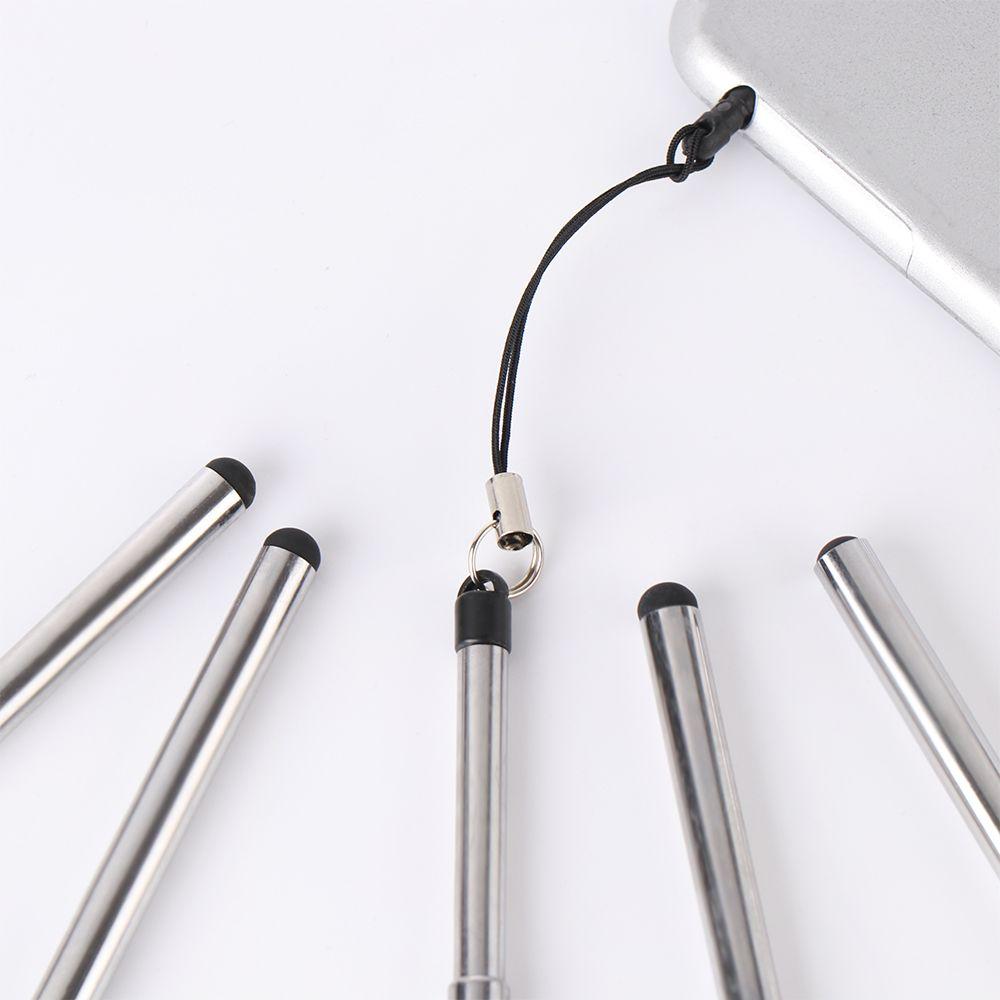 1PC Pendant iPad Universal Smart Phone Stylus Pens Telescopic Rod Capacitive Pen Touch Screen