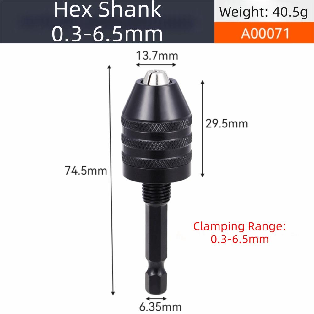 Hexagonal Shank Hex Shank Drill Bits Adapter Quickly Replace Hex Shank Connector Woodworking