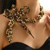 Floral Printed Boho Style Neckerchief Bohemia Style Clavicle Collar Women Scarf Necklace  Party