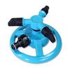Two-color 360 Degree Rotating Three Nozzle Garden Sprinkler Automatic Watering Lawn Tool