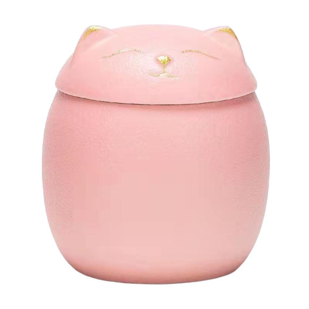 Подарочная керамическая погребальная урна для питомцев 200 мл Форма собаки/кошки Коробка для хранения праха Мемориалы с крышкой Урны для кремации собак кошек Товары для собак