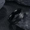 Creative Titanium Steel Finger Ring Roman Numerals Party Punk Jewelry Gift