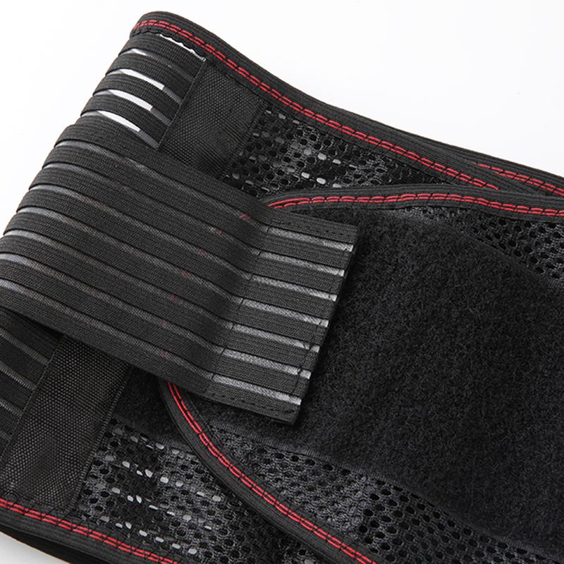 Обезболивающий пояс, поддерживающий пояс для нижней части спины, регулируемый тренажер для талии, триммер с двойной застежкой, поясничный поддерживающий бандаж