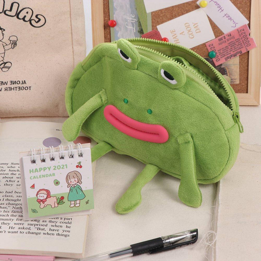 Desktop Organizer Stationery Pouch Cosmetic Pouch Pencil Cases Funny Pencil Bag School Office