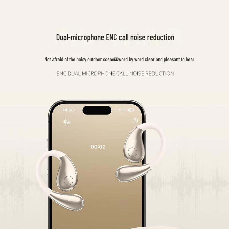 Спортивные Bluetooth-наушники Recci REP-W72 с открытым дизайном и креплением за ухо