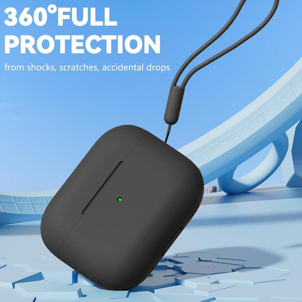 Для чехла Airpods pro 2 Чехол с набором для чистки Мягкий силиконовый защитный чехол для чехла Apple Airpods pro Второе поколение