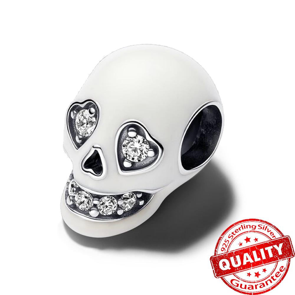 Медные носки-мышки и бусины-снежинки и подвеска-олень Подходит для браслета Хэллоуин Рождественский кулон Подарки