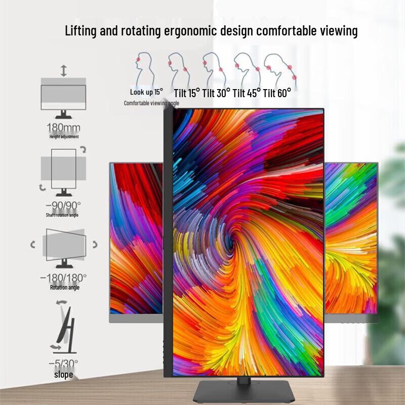 Lenovo Lacoo M2721QL 27-inch 2K IPS Monitor CN plug (adapter included)