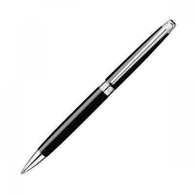 Шариковая ручка Caran Dash Leman Slim Ebony Black