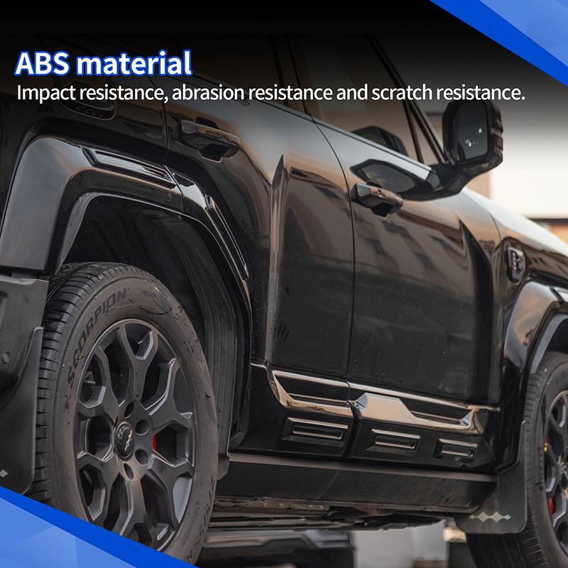 For BYD Leopard 5 2025+ Widened Wheel Eyebrow Kit Car Fender Door Wheel Eyebrow Trim Off-road Exterior Upgrade Accessories