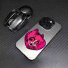 Alastor H-Hazbin H-Hotel Phone Case For iPhone 17, 16,15,14,13,12,11 Plus,Pro Max, Colorful Silver Funda Cover