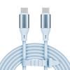 USB C - USB C Cable 100 W 1 m Silicone Blue Kruger&Matz Basic
