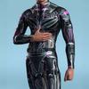 Adult Halloween Cosplay Jumpsuits With Mechanical Print For Play Character
