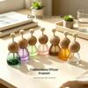 Ins Style Colored Glass Aroma Diffuser - Mini Perfume Bottle & Deodorant Ornament