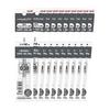 Стержень для стираемой шариковой ручки Mitsubishi Pencil Uniball RE 0.38 Цвет Off Black 10 Штук URR10038.24