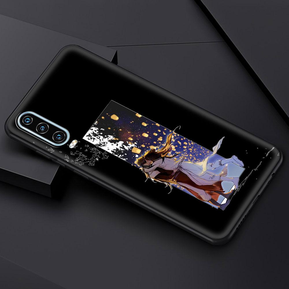 Благословение Небесного Чиновника Для Huawei P30 Lite Мягкий Чехол Для Huawei P50 Pro P20 P40 Lite EP Smart Z 2021 Y6p Y9s Y7a 2019 Чехол