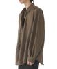 WEGO Sheer Big Size S Men's Shirt, Brown,
