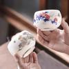 Suet Jade White Porcelain Teacup High-End Personal Special Large Master Cup Single Cup Tea Bowl Tea Cup High-End Ceramic Pair Cup
