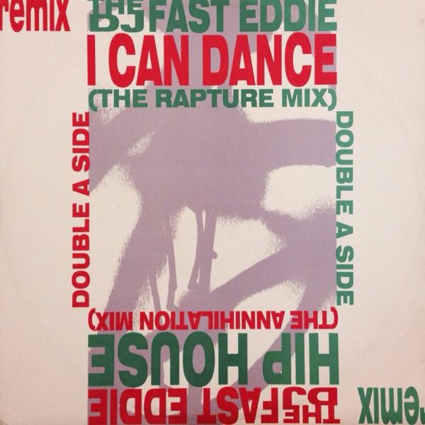 12-дюймовая пластинка "FAST" EDDIE SMITH - I Can Dance / Hip House DJINX5 D.J. Internatio 1989 UK Танцевальная и электронная музыка Б/у