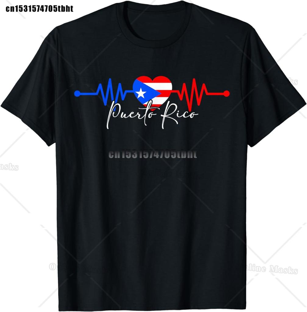 Top Punk Street Apparel Women Unisex Puerto Rican Life Messy Bun Hair Puerto Rico Flag TShirt Unisex Short Sleeve Casual Wear