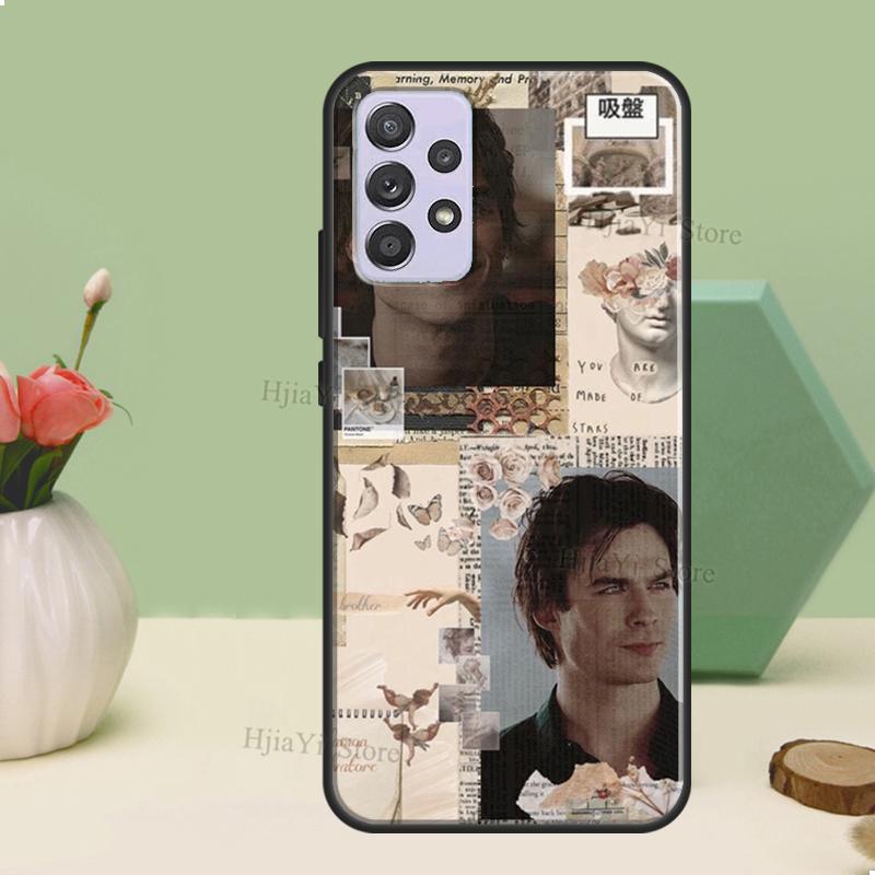 Кейс Damon Salvatore The Vampire Diaries для Samsung A54 A34 A24 A14 A51 A71 A12 A22 A32 A52 A72 A73 A33 A53 A13 Задняя крышка