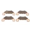 4Pcs Brake Pad Set Metal Ceramic AM141182 for John Deere HPX Gator Gas Diesel Serial