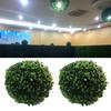 1PC Simulation Grass Artificial Plastic Home Decor Green Grass Ball Plant Hanging Garland Resorts