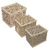 DIY Hollow Wooden Box Gift Card Money Case Wedding Reception Decoration Box Easy Assembly
