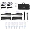 Andoer Studio Photo Lighting Kit with 2 * Softbox  2 * 4in1 Bulb Socket  8 * 45W Bulb  2 * Light