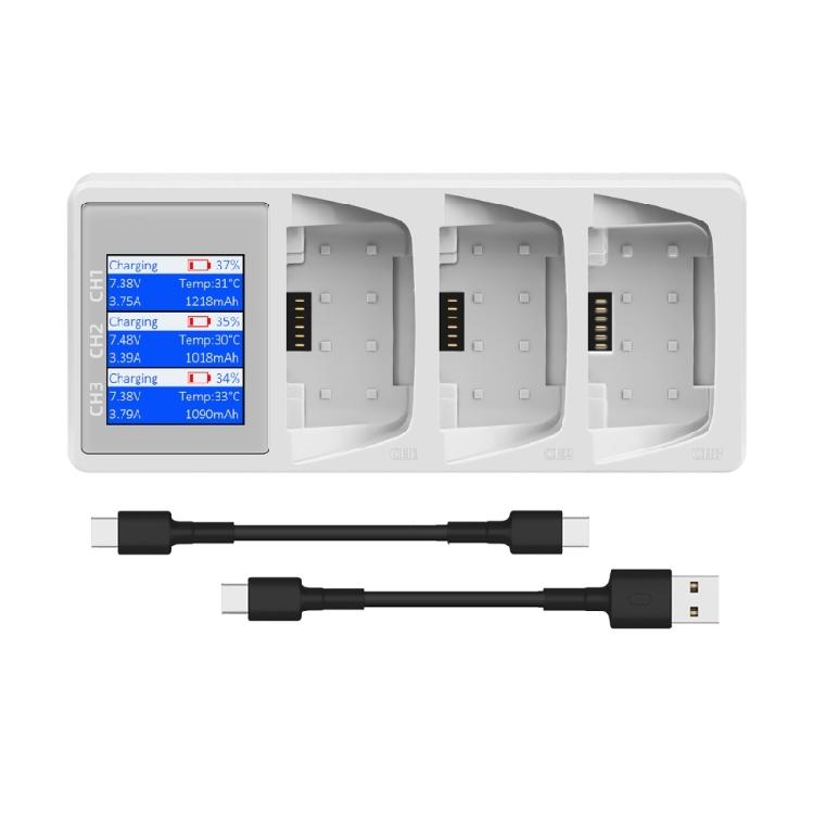 Battery Charging Drones Flight Battery Fast Charging USB Charging Station With Digital Display for Flip Drones Accessories