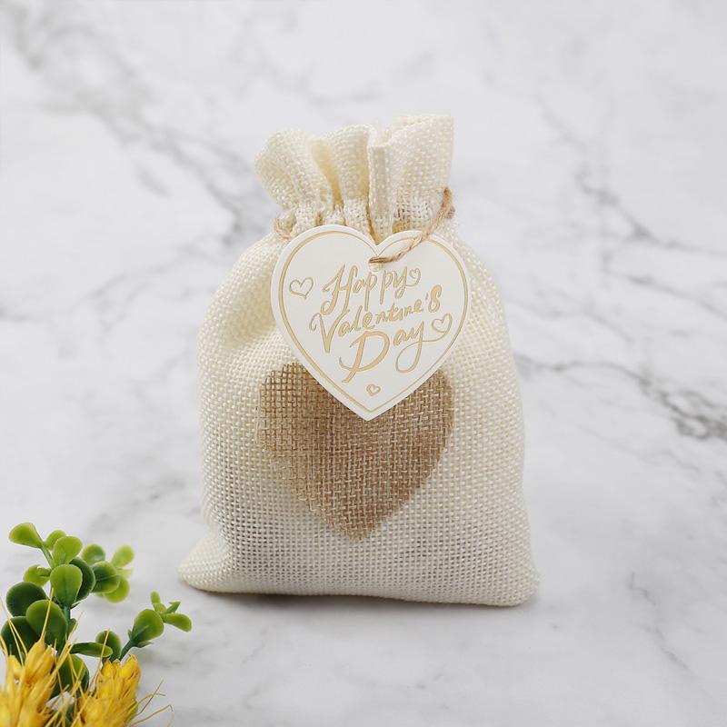 100 шт./пакет Упаковка Украшения DIY День Святого Валентина Вечеринка Бумага Счастливые Этикетки Карты Подарочные Бирки В Форме Сердца