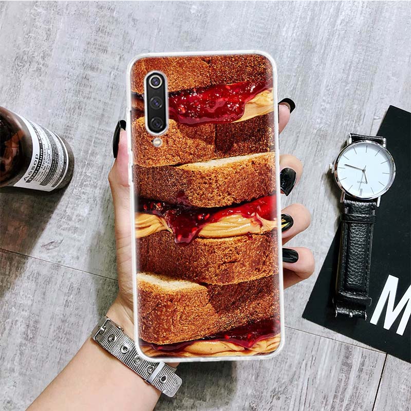 Чехол для телефона с изображением еды, картофеля фри, пива, сыра для Xiaomi Redmi Note 10 9 8 11 Pro 11T 11S 10S 9S 9A 9C 9T 8T 8A 7 7A 5 с художественным узором
