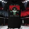 Летняя футболка UFC 2026 Рауль Росас Боевая Графическая Женская Спортивная Хлопковая С коротким рукавом Свободная Повседневная Футболка для Фитнеса Унисекс