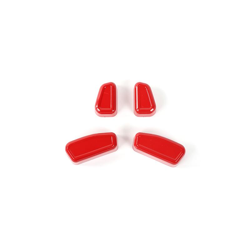 ABS Car Electric Seat Adjustment Decoration Cover Trim Sticker For Dodge Charger Durango 2011 UP/ RAM 2018 UP Car