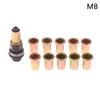 Заклепочный пистолет для гаек, дрель, адаптер, ручной клепальный инструмент, резьбовые вставки, заклепка для металлического номерного знака M3M4M5M6M8M10M12