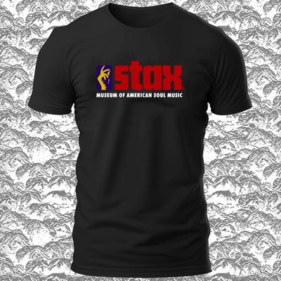 Ограниченная серия Мужская футболка с забавным логотипом Stax Records Размеры от S до 5XL Сделано в США Унисекс