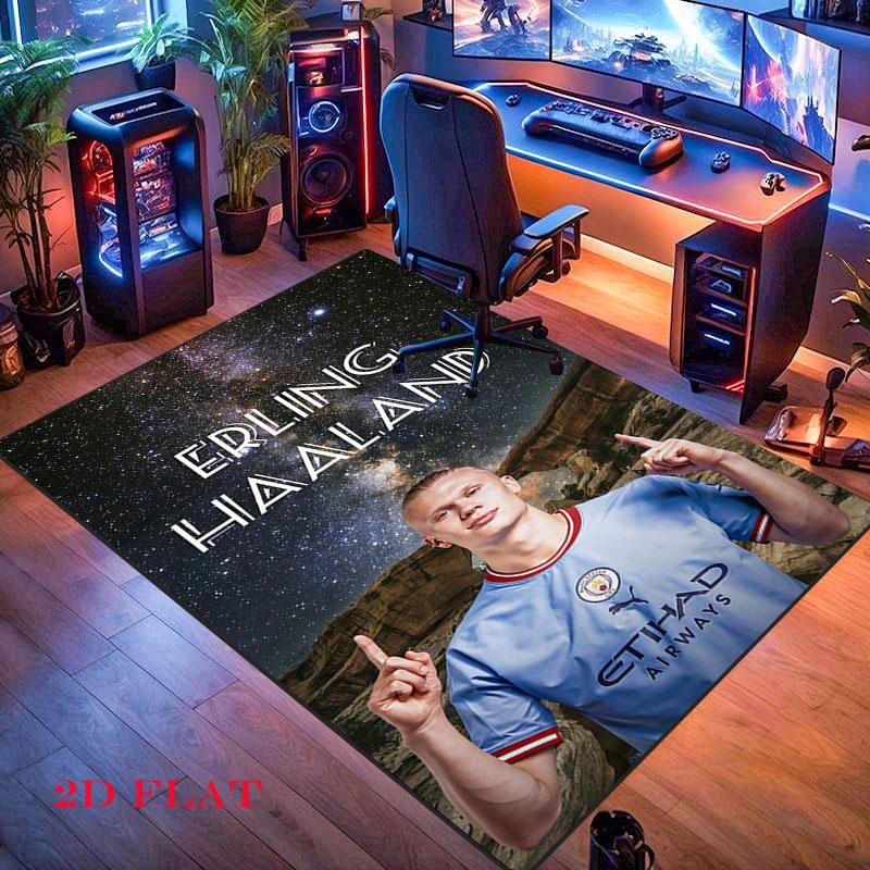 Vinicius Jr. Soul Poster Carpet Rug for Living Room Bedroom Home Sofa Decoration,Kids play Nonslip Floor Mat