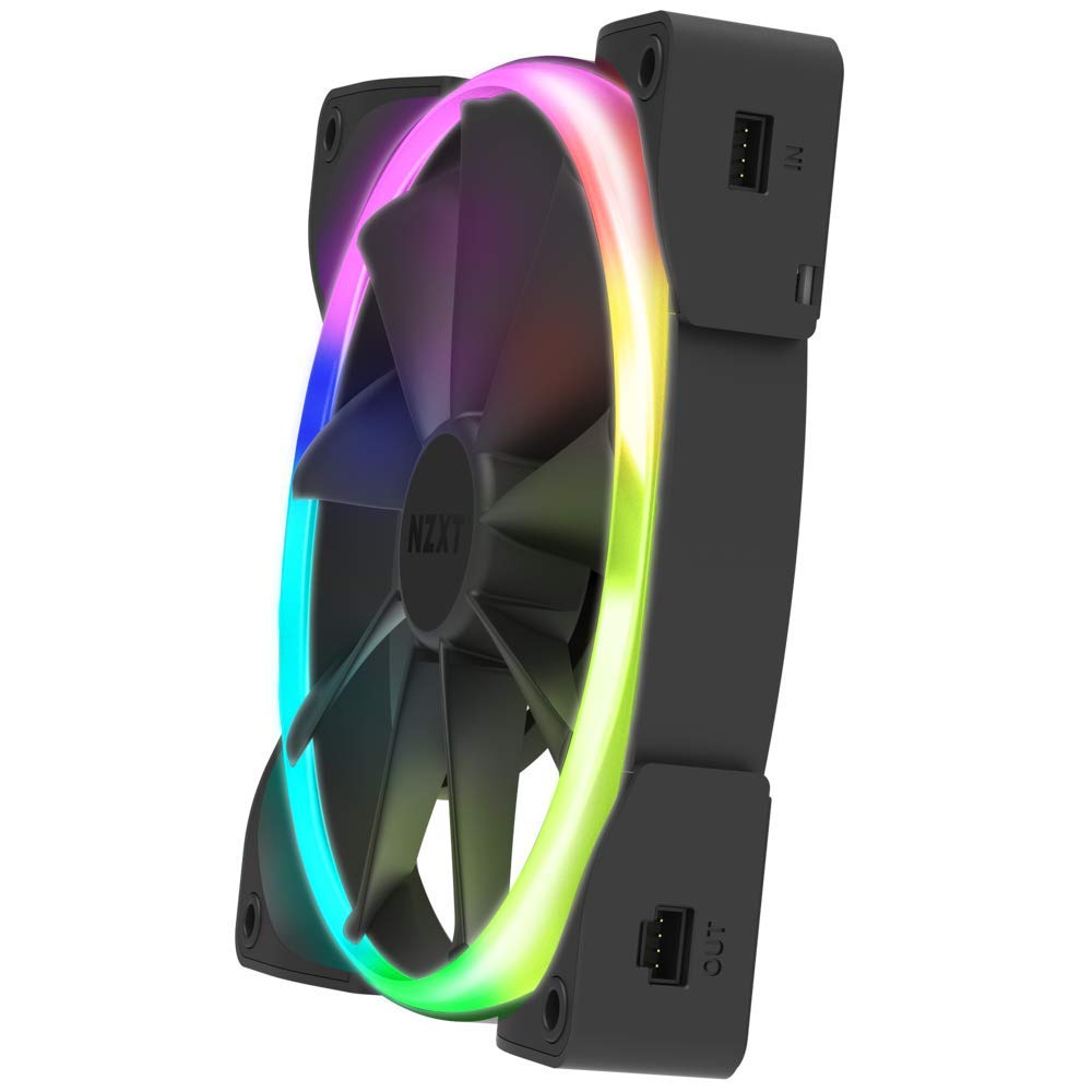 Вентилятор для корпуса ПК NZXT Aer RGB 2 с RGB-подсветкой 120 мм FN1449 HF-28120-B1