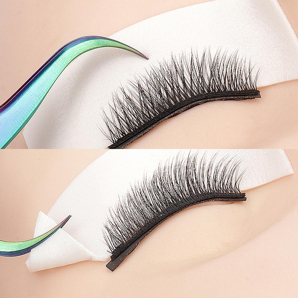 110pcs False Eyelashes Apply Isolation Stickers Disposable Hypoallergenic No Latex Waterproof Pads for Individual Eyelash Extensions
