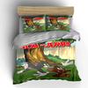 Tom and Jerry illustration. Bedding sets Duvet cover sets Duvet covers Pillowcases(1 * Duvet Cover 2 * Pillowcases, without duvet insert)