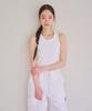 Chamas Sports Lab Csl_Mipa Майка в рубчик_Белый