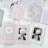10Pcs Cute Korean Kpop Photocard Holder 3-inch Photocard Back Card Foldable Card Holder Decor Paper Board DIY Packing Material