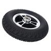 Колесо для инвалидной коляски, колесо из полиуретана, ступица из легированной стали, противоскользящая замена шин ходунков для тележки 7 дюймов
