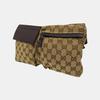 [Pre-Owned] Logo Zipper Canvas Waist Bag - Excellent #1NNX5BV