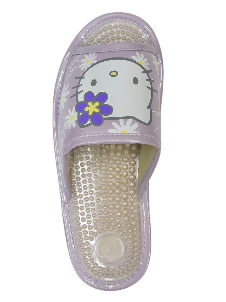 Сандалии-тапочки Hello Kitty Health [Sanrio] женские SA-4193L (Фиолетовый, Л)